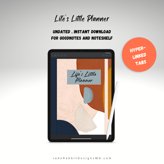 Life's Little Planner - Abstract Edition