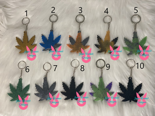 Leaf Keychain